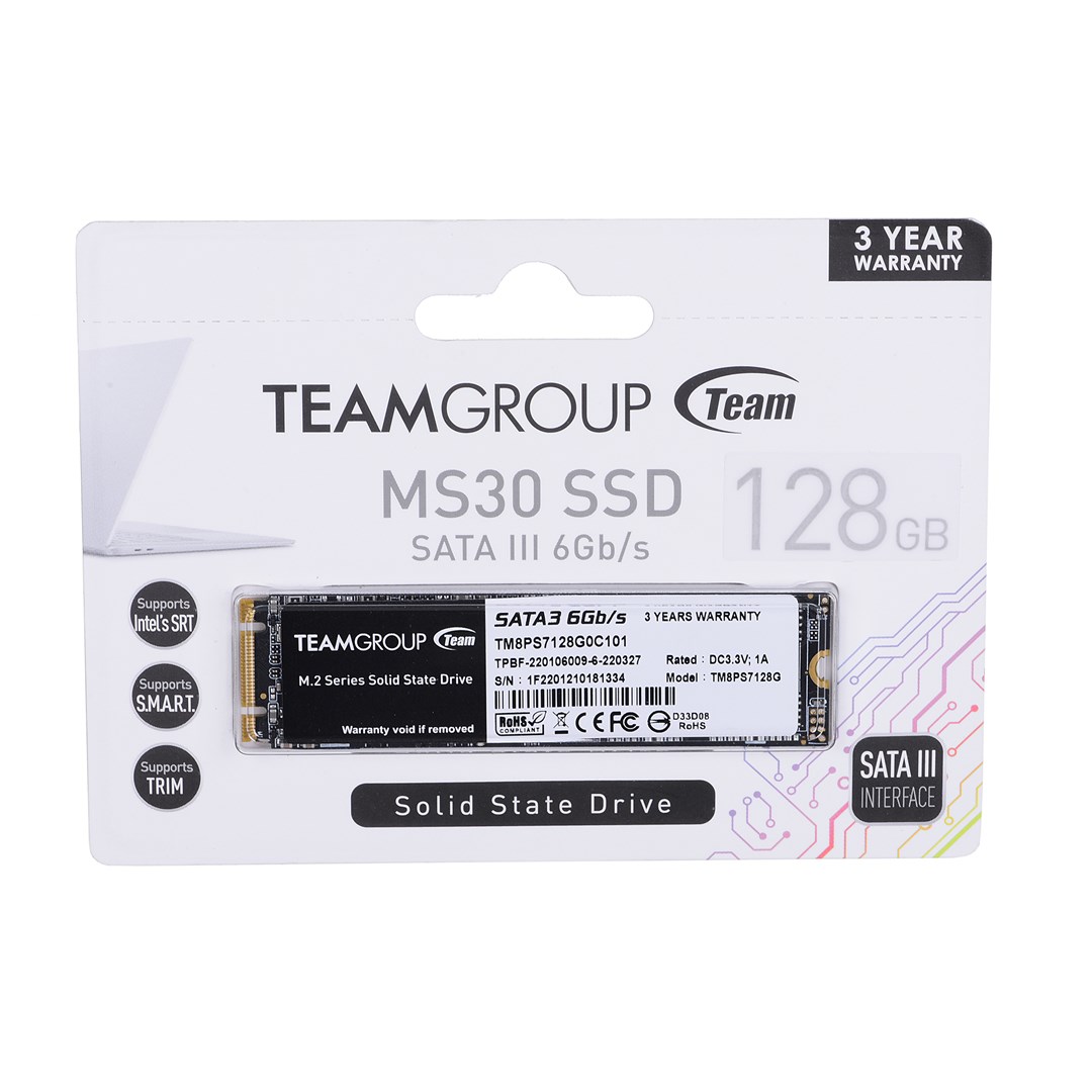 Team Group MS30 M.2 128 GB Serial ATA III