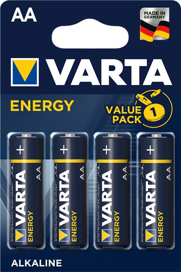 Varta Energy AA Baterie na jedno použití Alkalický