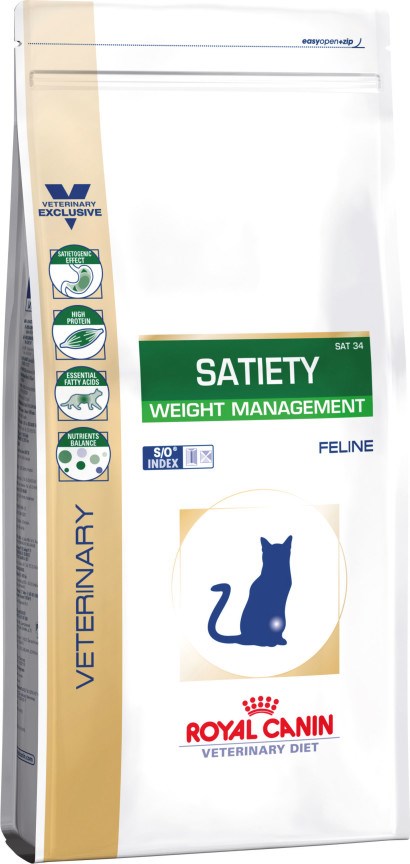 Royal Canin Satiety Weight Management suché krmivo pro kočky 3,5 kg Adult Drůbež