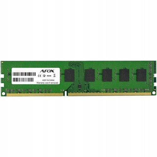 AFOX DDR3 4G 1333 UDIMM paměťový modul 4 GB 1333 MHz