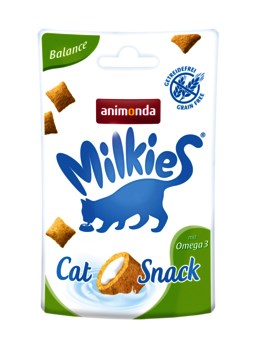 animonda Milkies suché krmivo pro kočky 30 g Adult Drůbež