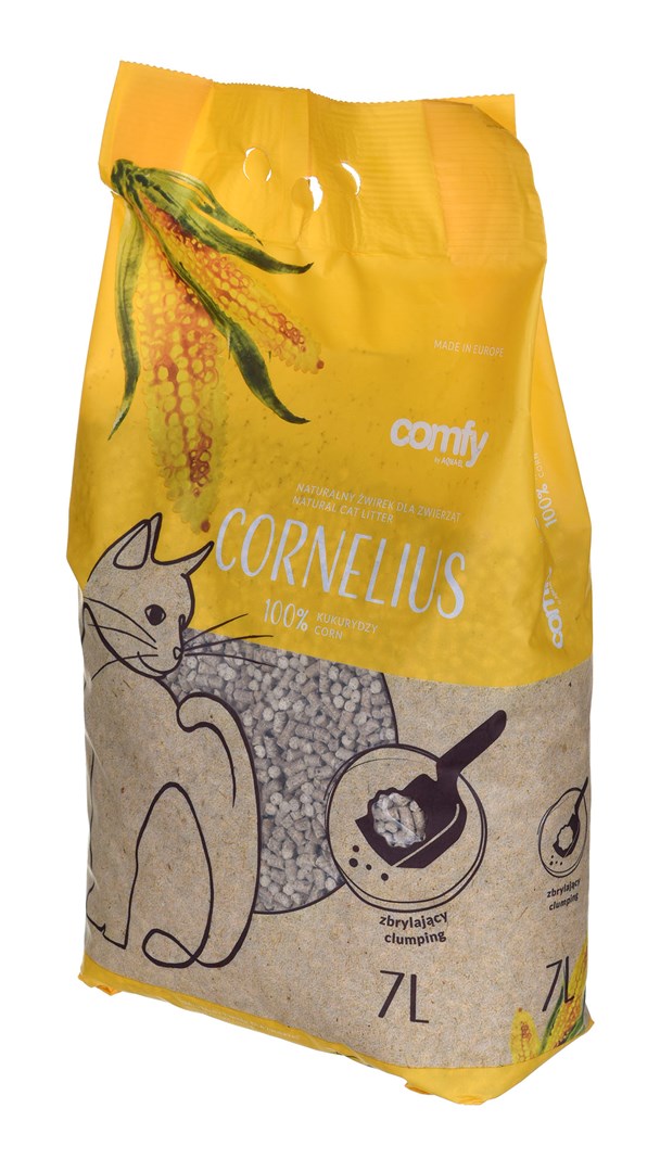 COMFY Cornelius Natural -  kukuřičná podestýlka - 7L
