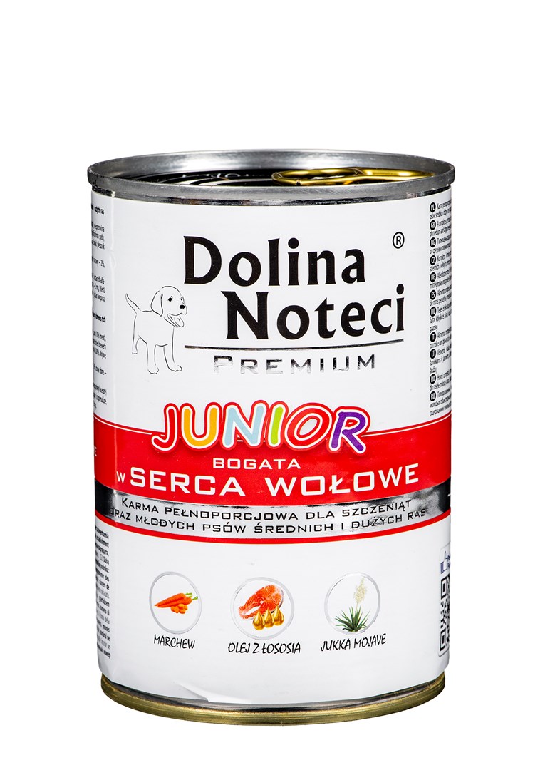 DOLINA NOTECI Premium Junior hovězí srdce 400 g