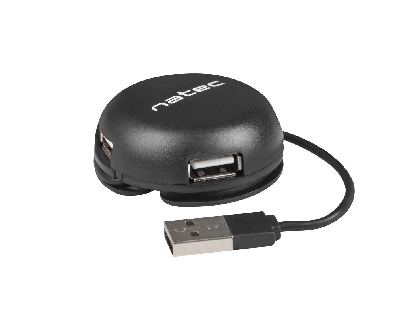 NATEC NHU-1330 rozbočovač rozhraní USB 2.0 480 Mbit/s Černá
