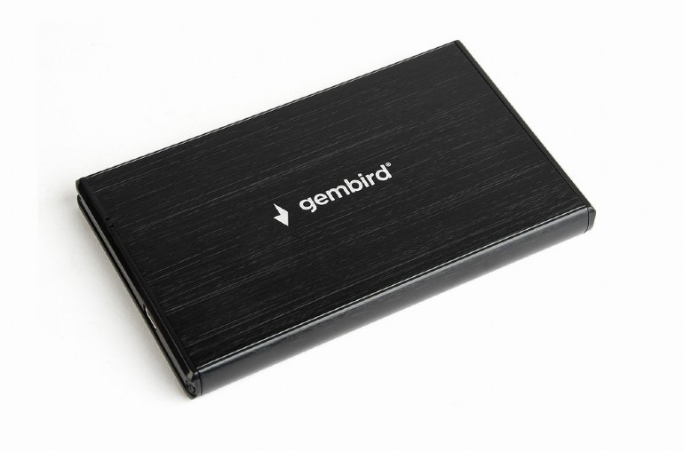 Gembird EE2-U3S-3 rámeček na disk 2.5" Rámeček na HDD Černá