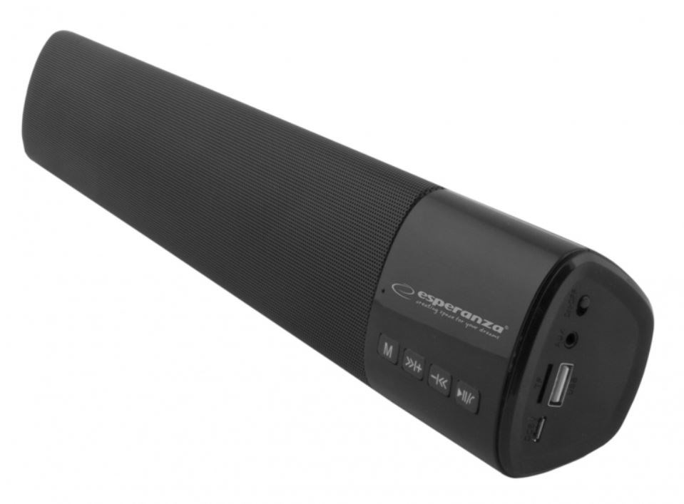 ESPERANZA EP149 přenosný reproduktor Bluetooth soundbar FM Černá