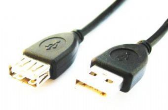 Gembird 3m USB 2.0 A M/FM USB kabel USB A Černá