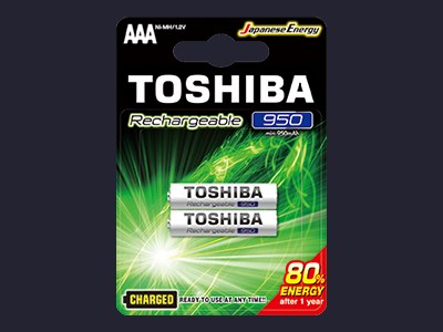 Toshiba TNH-03GAE BP-2C baterie pro domácnost Dobíjecí baterie AAA