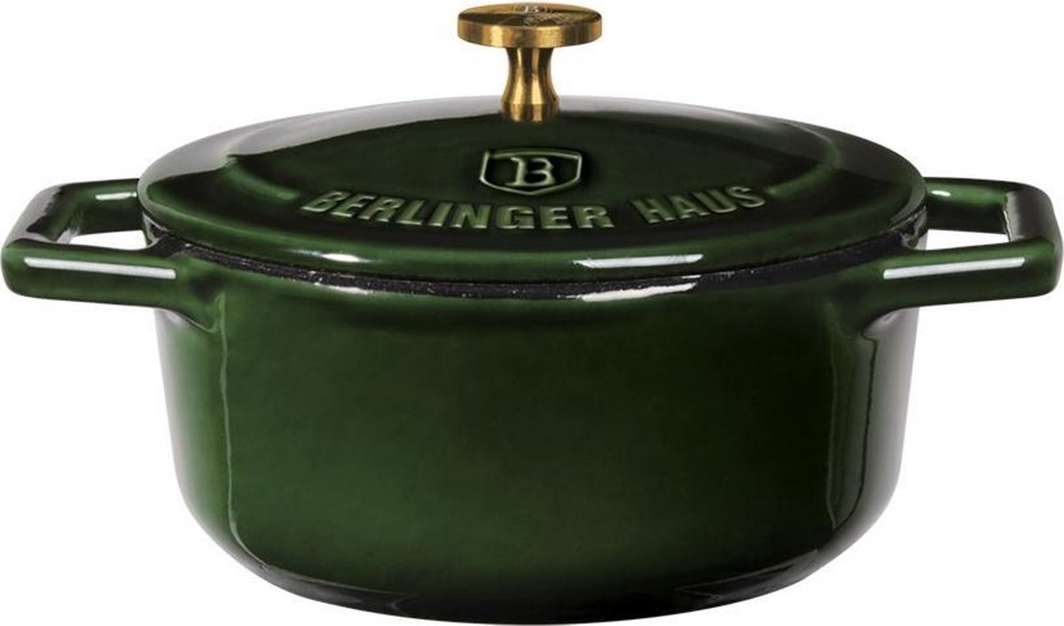 Litinový hrnec 10 cm Berlinger Haus BH/6501 Emerald Strong Mold