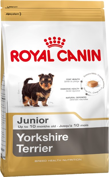 Royal Canin Yorkshire Terrier Junior Štěně Drůbež, Rýže 1,5 kg