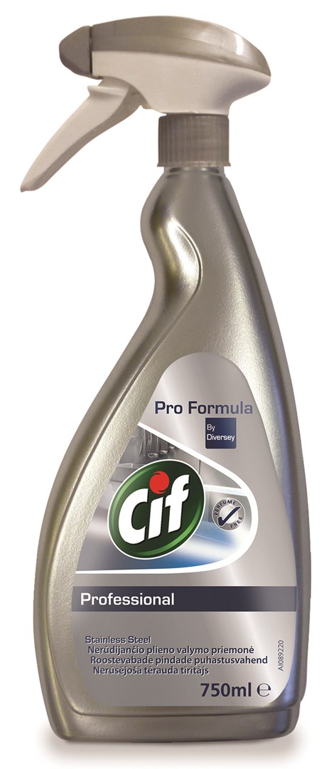 Cif Professional Stainless Steel Cleaner 750 ml