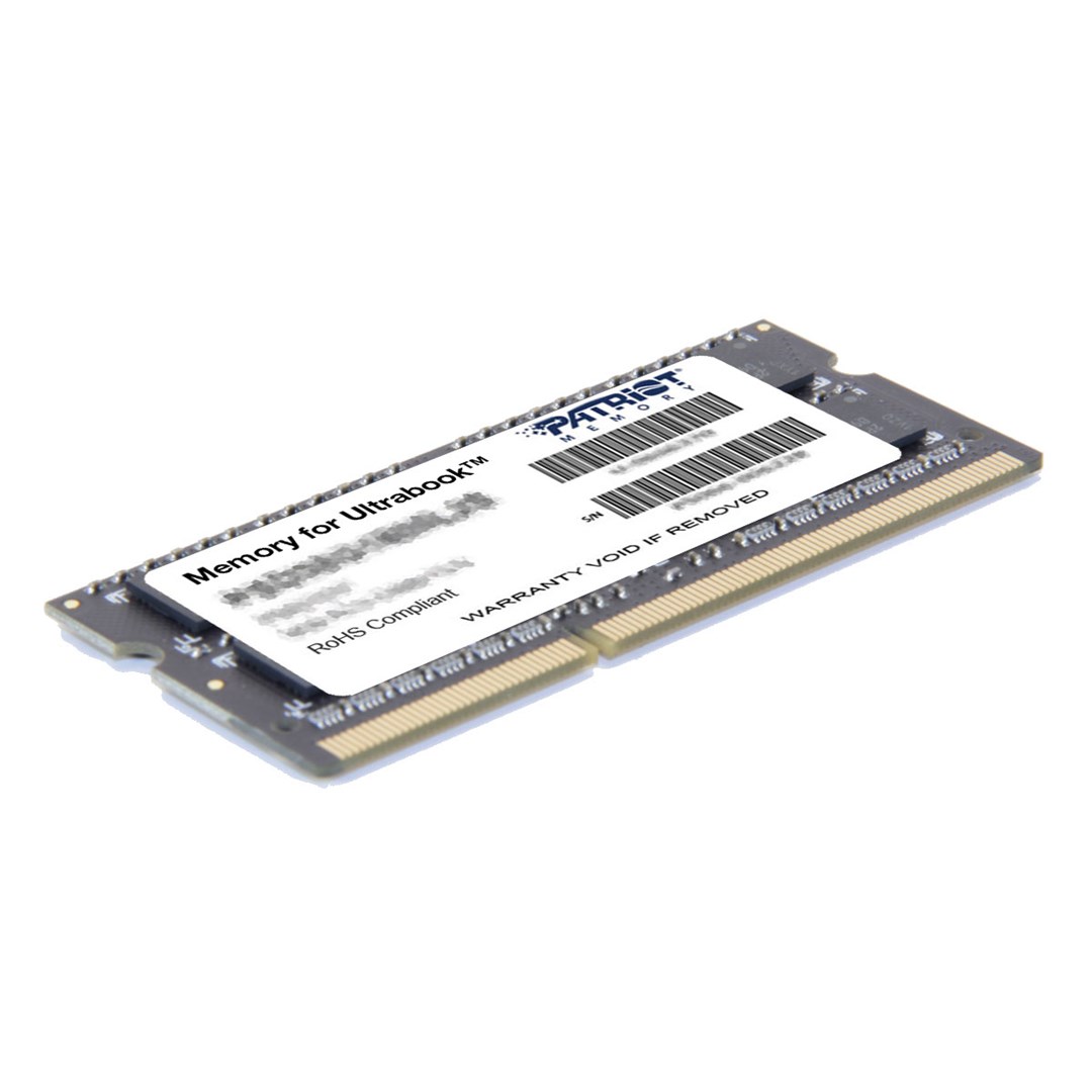 Patriot Memory PSD34G1600L2S paměťový modul 4 GB 1 x 4 GB DDR3L 1600 MHz