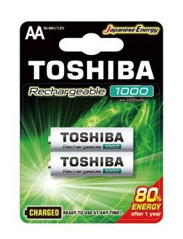 Toshiba TNH-6GLE BP-2C baterie pro domácnost Dobíjecí baterie AA Nikl-metal hydridová (NiMH)