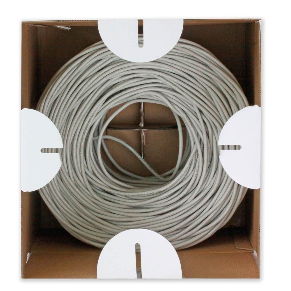Techly ITP6-CCA-305-GY síťový kabel Šedá 305 m Cat6 U/UTP (UTP)