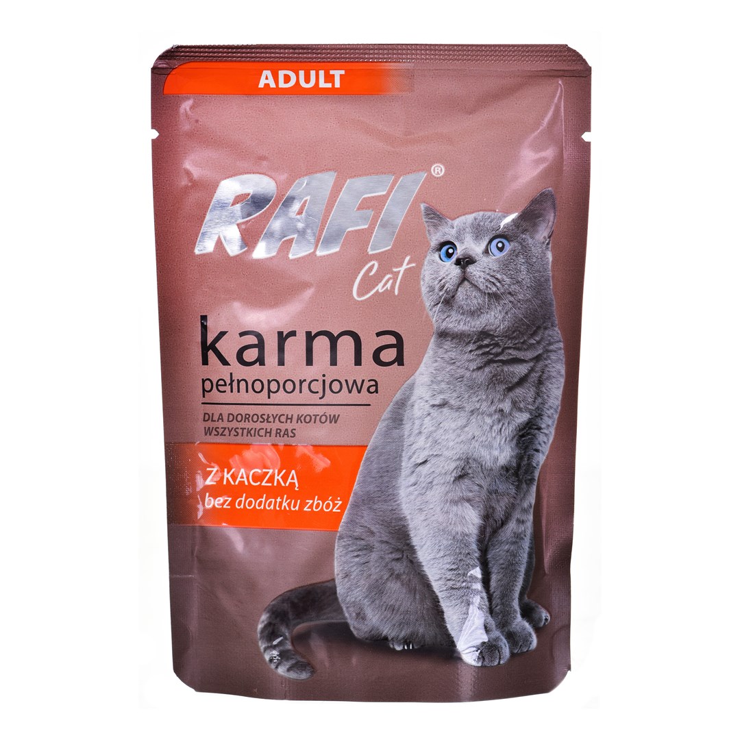 Dolina Noteci Rafi Cat Adult s kachnou - mokré krmivo pro kočky - 100g