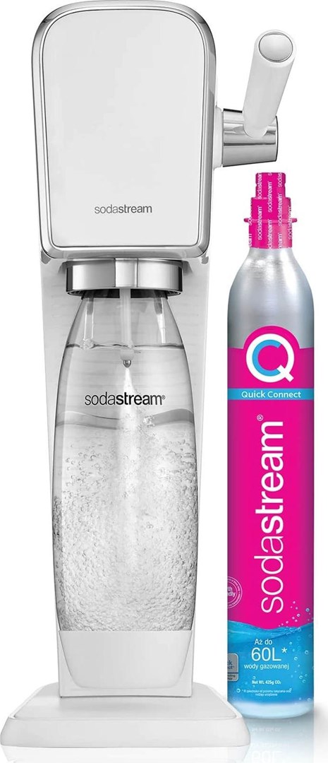 Výrobník vody SodaStream Terra White + 1 láhev