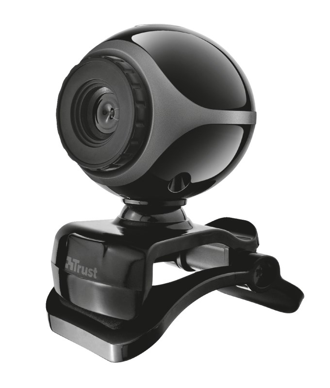 Trust Exis Webcam webkamera 0,3 MP 640 x 480 px USB 2.0 Černá