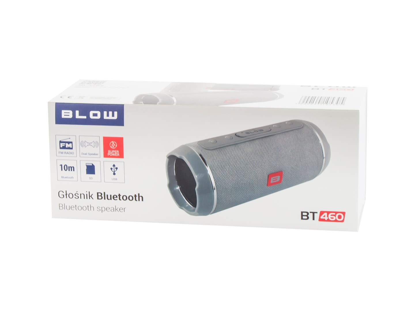 Bluetooth reproduktor BT460 šedý