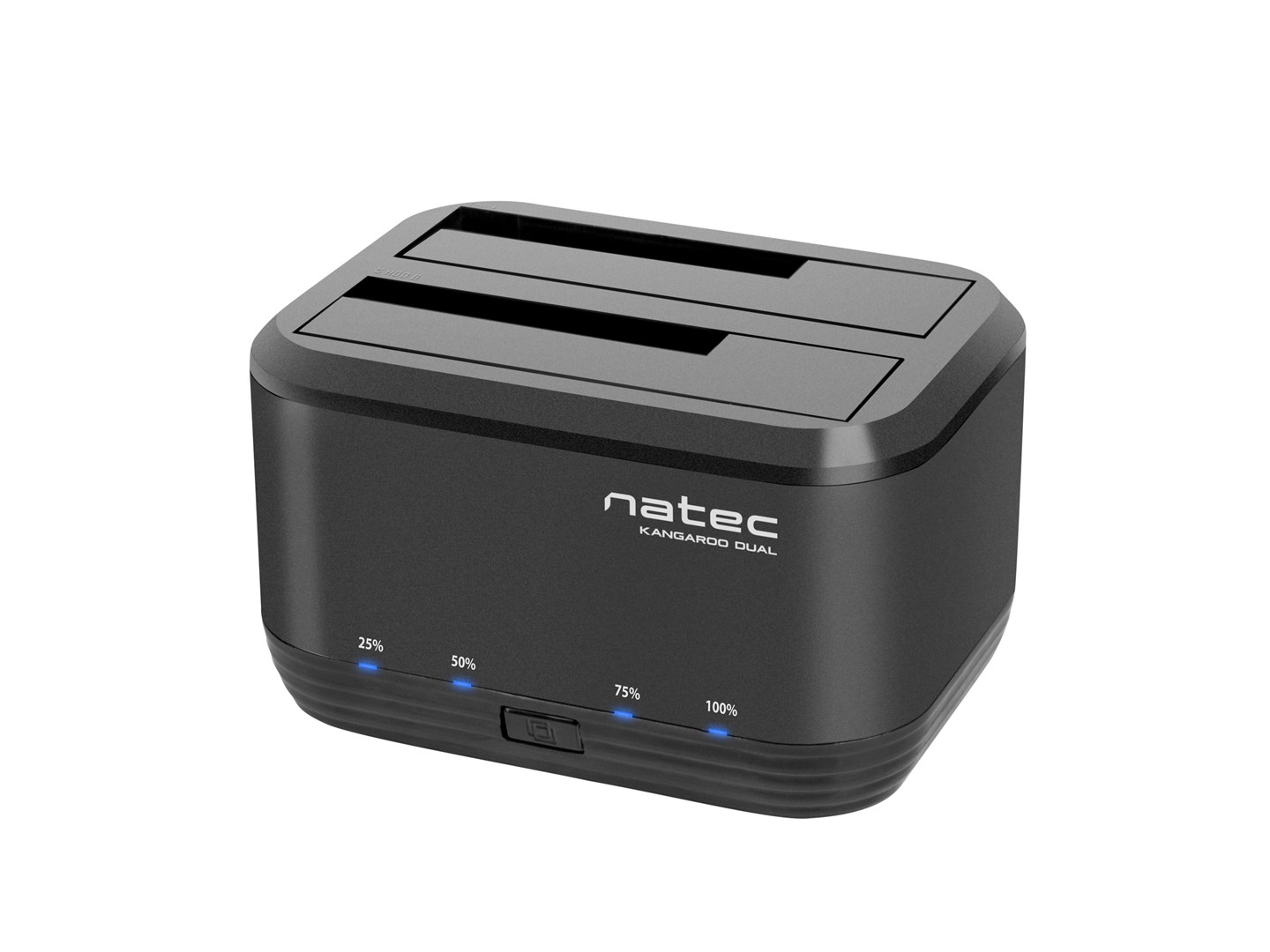 NATEC Kangaroo Dual USB 3.2 Gen 1 (3.1 Gen 1) Type-A Černá