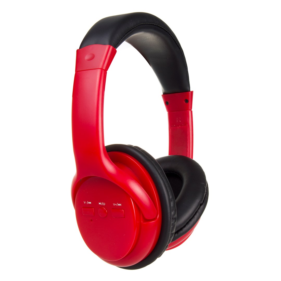 Bezdrátová bluetooth sluchátka do uší V5.1 Audiocore, 200mAh, doba provozu 3-4h, doba nabíjení 1-2h, AC720 R červená
