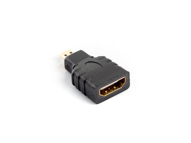 Lanberg AD-0015-BK kabelové rozhraní a přechodky HDMI Micro HDMI Černá
