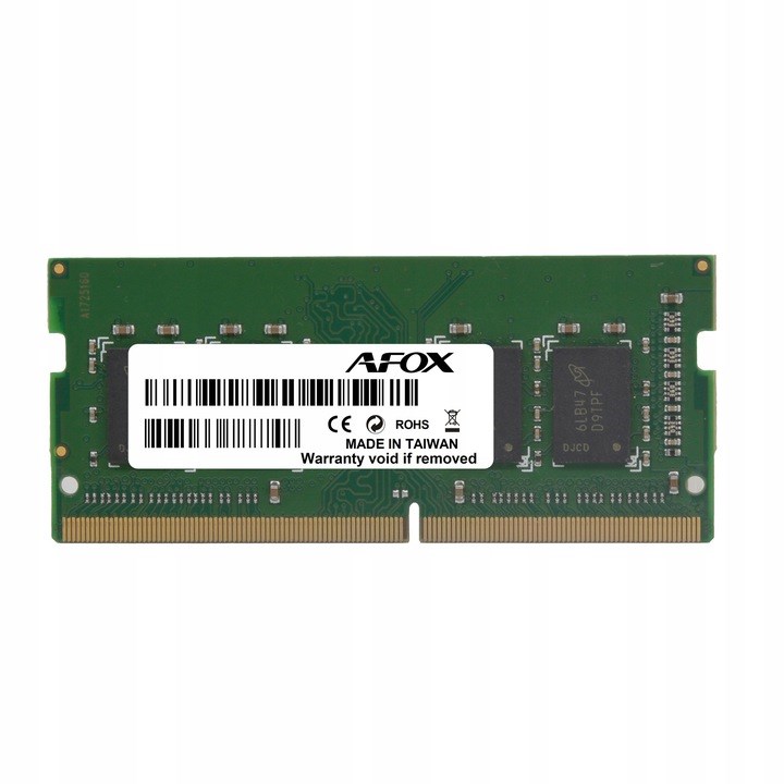 AFOX SO-DIMM DDR3 4GB paměťový modul 1600 MHz LV 1,35V