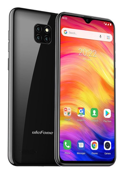 Ulefone Note 7 15,5 cm (6.1") Dual SIM Android 8.1 3G Micro-USB 1 GB 16 GB 3500 mAh Černá