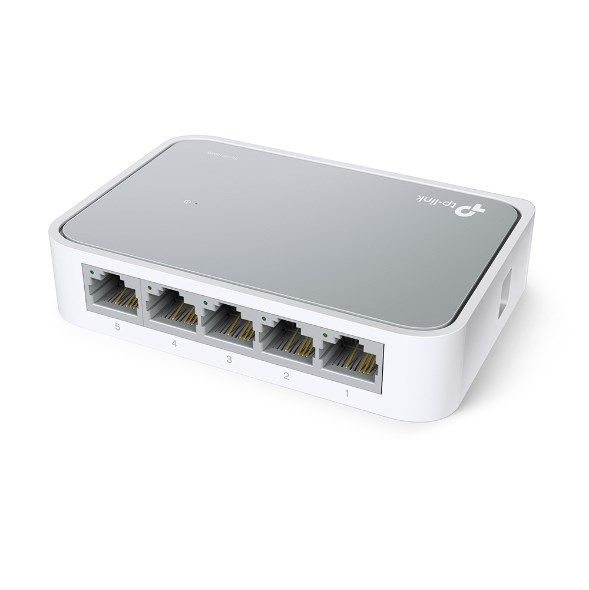 TP-Link TL-SF1005D V15 síťový přepínač Řízený Fast Ethernet (10/100) Bílá