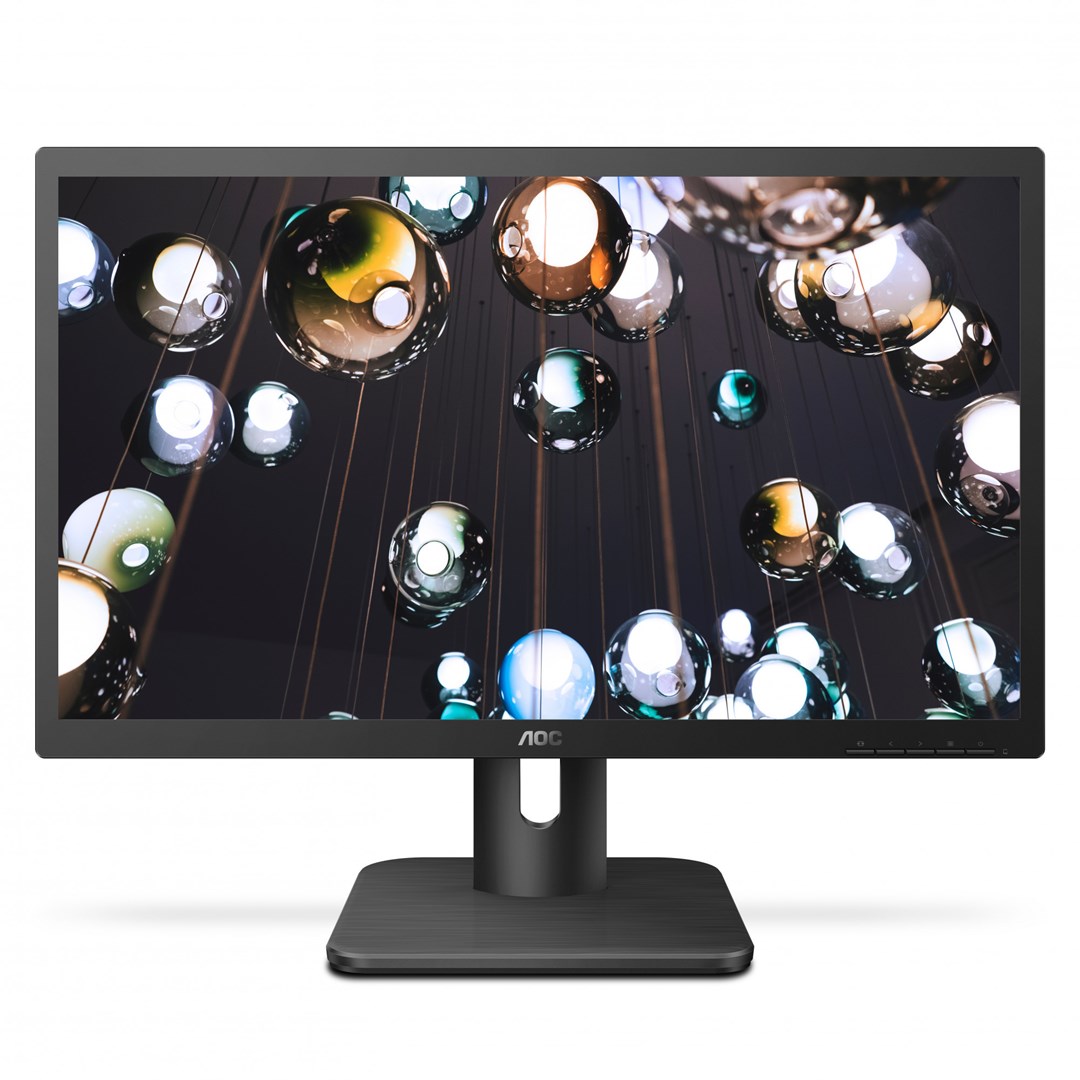 AOC Essential-line 22E1D plochý počítačový monitor 54,6 cm (21.5 ") 1920 x 1080 px Full HD LED Čierna
