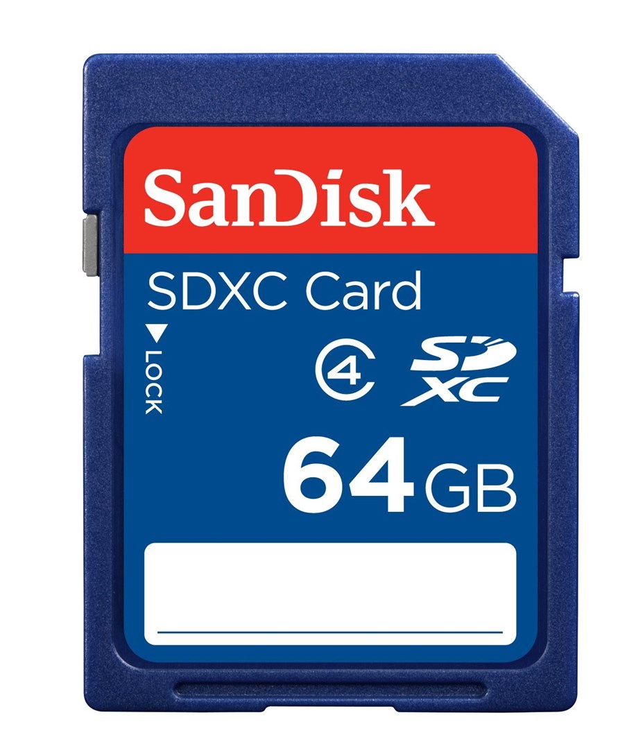 SanDisk 64GB SDXC Třída 4