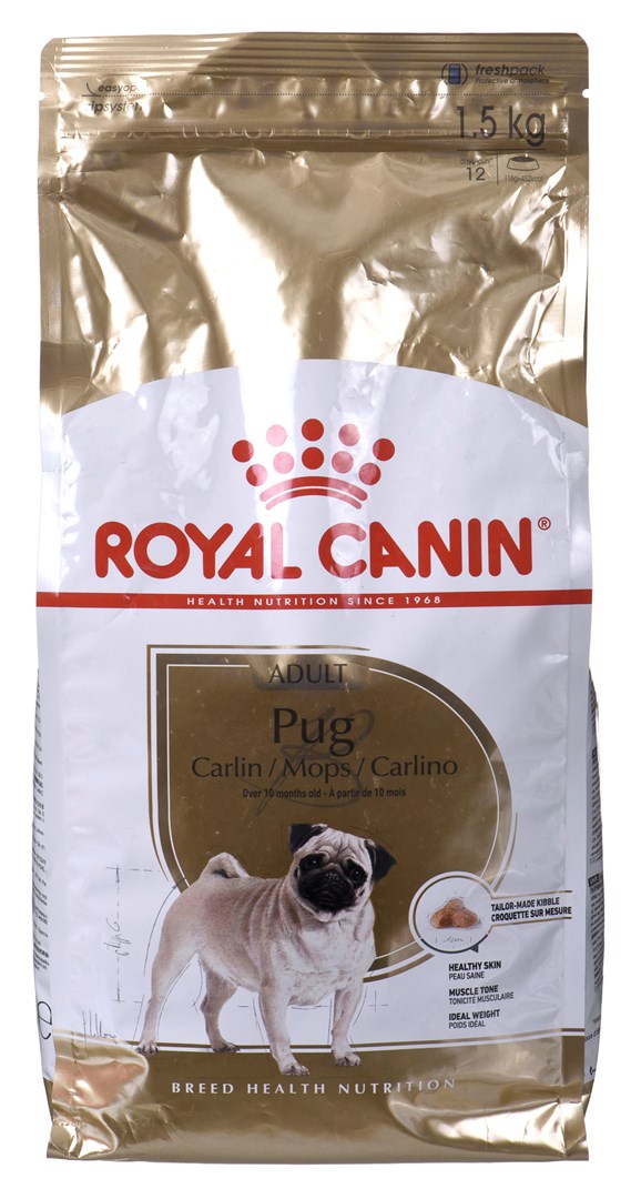 Royal Canin Pug Adult 1,5 kg Drůbež