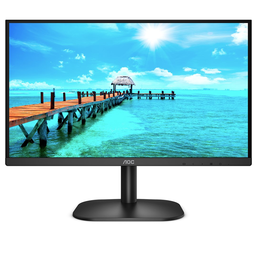 AOC B2 24B2XDM plochý počítačový monitor 60,5 cm (23.8") 1920 x 1080 px Full HD LCD Černá