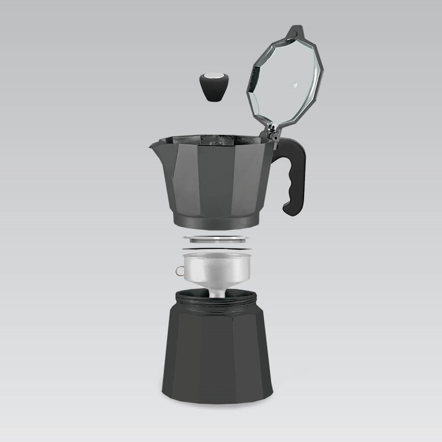 Kávovar Maestro na 6 šálků MR-1666-6-BLACK černý
