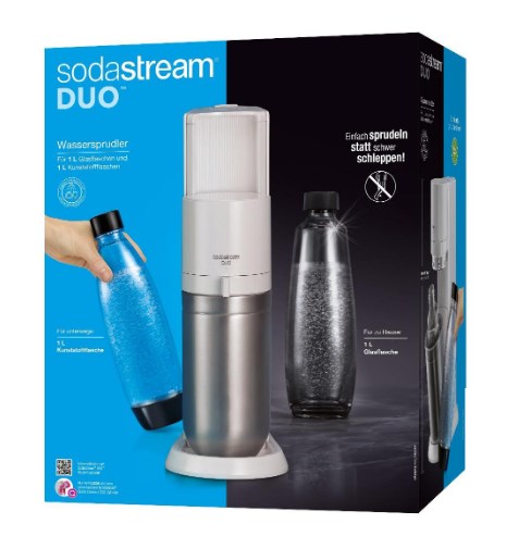 SodaStream Duo černá, 2 lahve