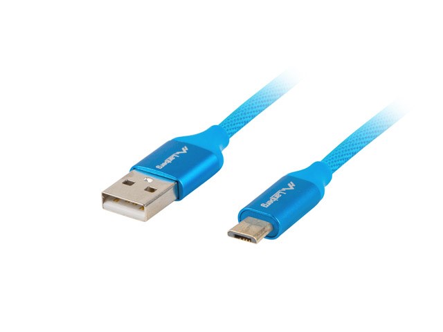 LANBERG KABEL USB 2.0 MICRO-B (M) - A (M) 1,8M QC
