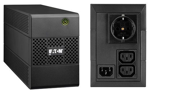 Eaton 5E 650I DIN Line-interaktivní 0,65 kVA 360 W 3 AC zásuvky / AC zásuvek