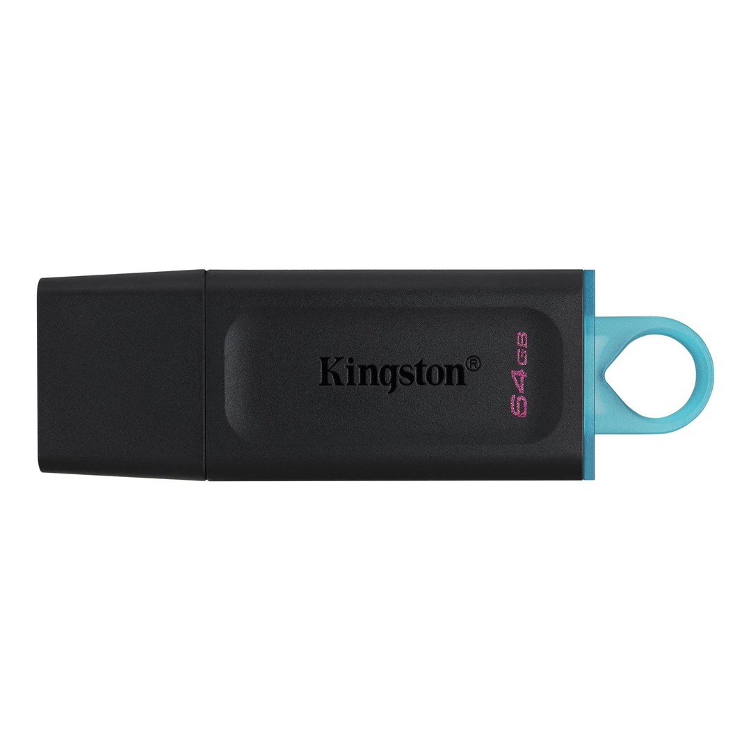 Kingston Technology DataTraveler Exodia USB paměť 64 GB USB Typ-A 3.2 Gen 1 (3.1 Gen 1) Černá
