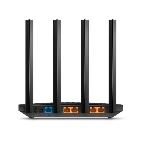 TP-Link Archer C6U bezdrátový router Gigabit Ethernet Dvoupásmový (2,4 GHz / 5 GHz) 4G Černá