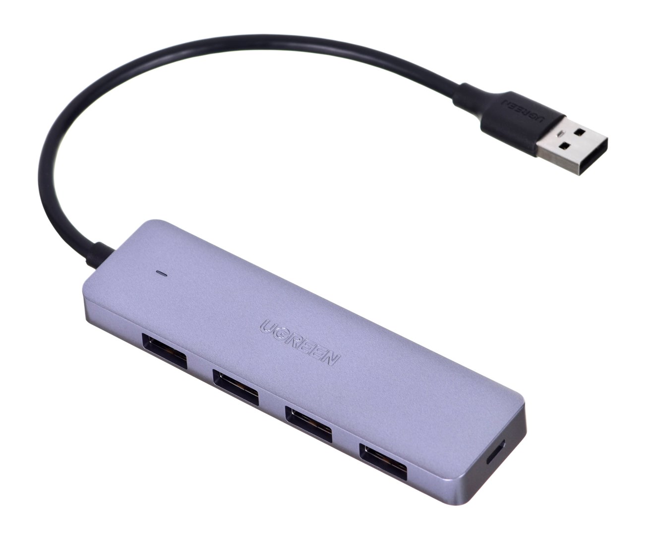 Ugreen 50985 rozbočovač rozhraní USB 3.2 Gen 1 (3.1 Gen 1) Type-A 5000 Mbit/s Stříbrná