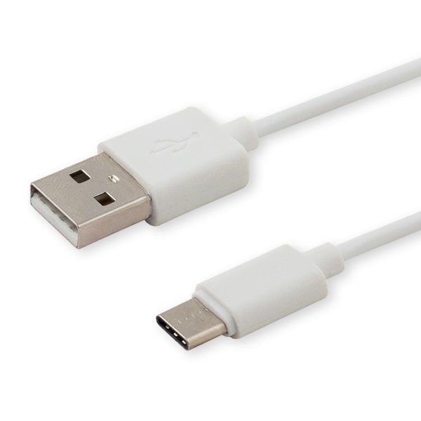 Savio CL-125 USB kabel 1 m USB 2.0 USB A USB C Bílá