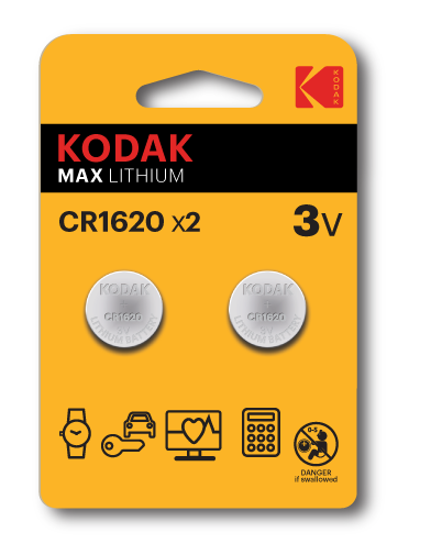 Kodak CR1620 Baterie na jedno použití Lithium