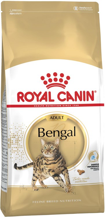Royal Canin Bengal Adult suché krmivo pro kočky 2 kg Drůbež, Zeleninová