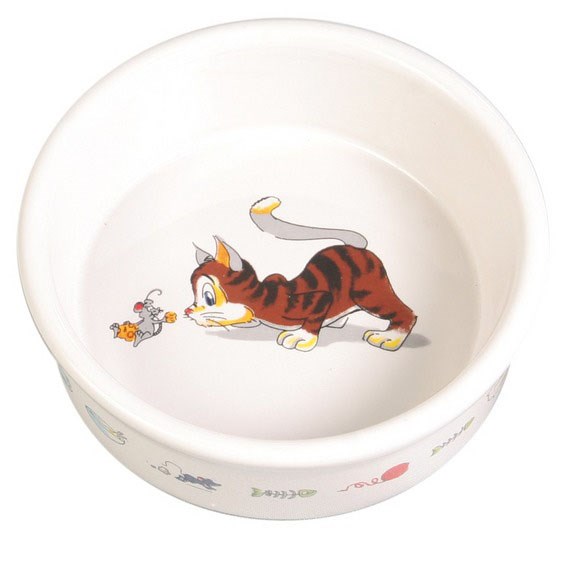 TRIXIE Porcelánová miska pro kočky 0,2 l/11 cm