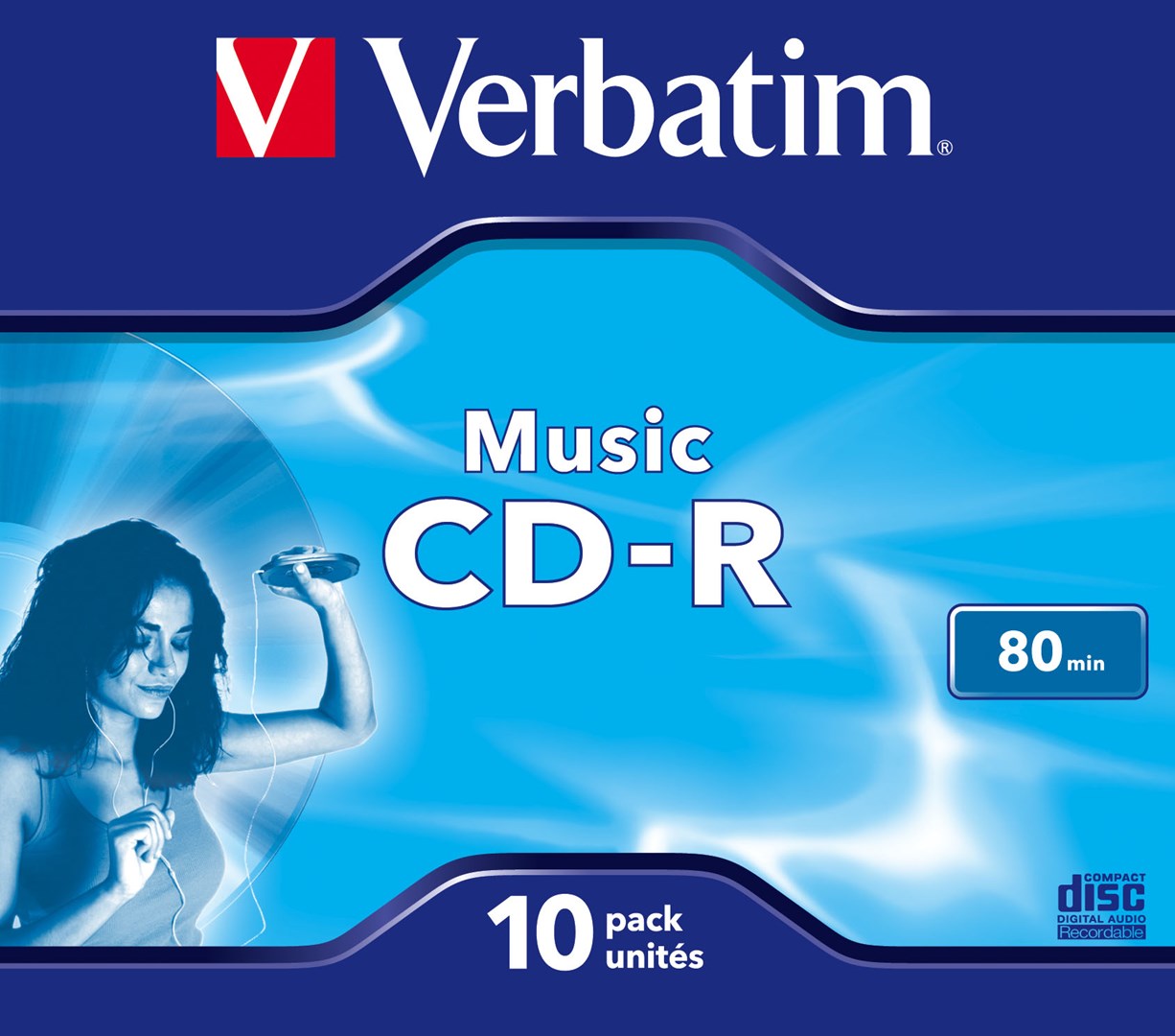 Verbatim Music CD-R 700 MB 10 kusů