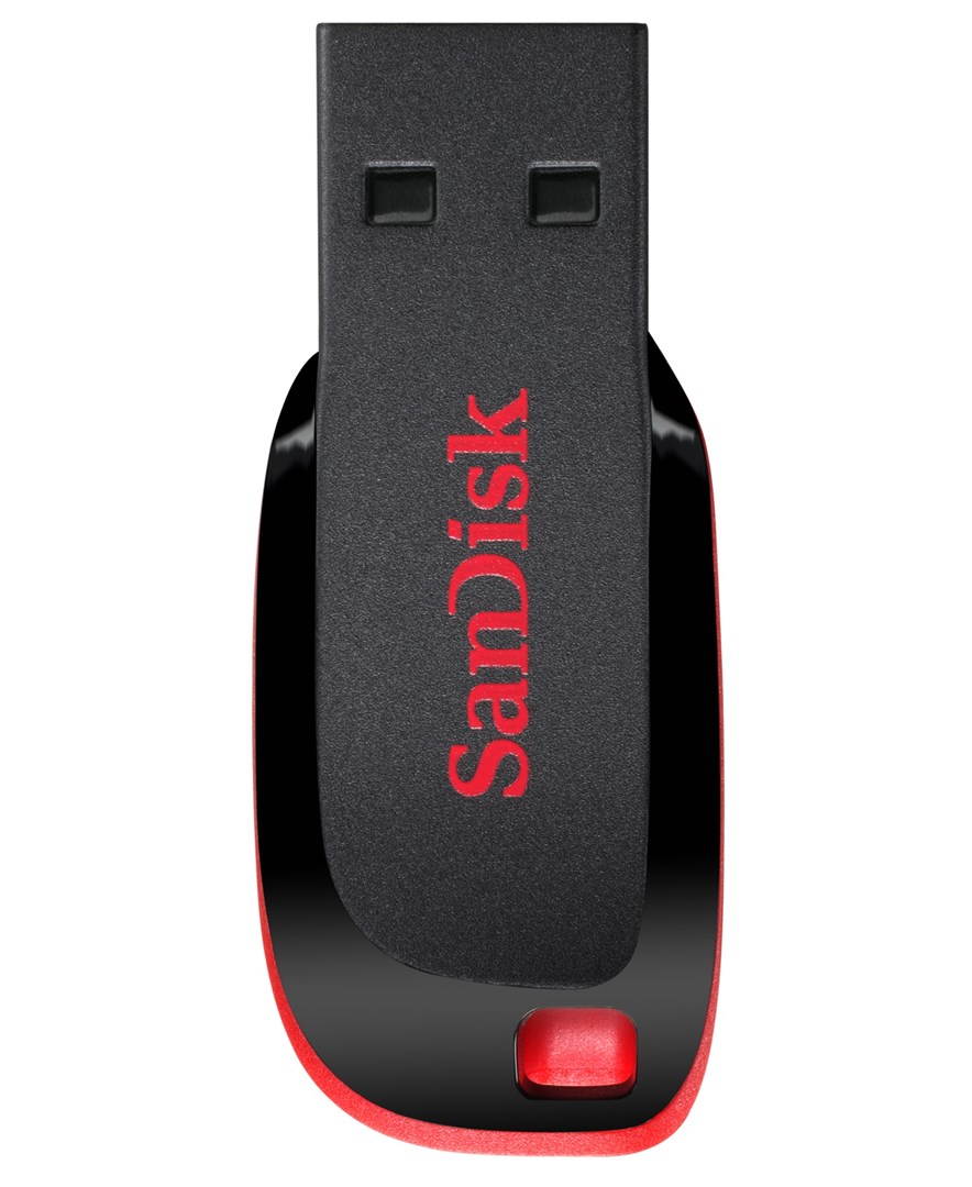 SanDisk Cruzer Blade USB paměť 32 GB USB Typ-A 2.0 Černá, Červená