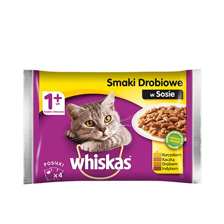 ‎Whiskas 5900951254369 šťavnaté krmivo pro kočky 100 g
