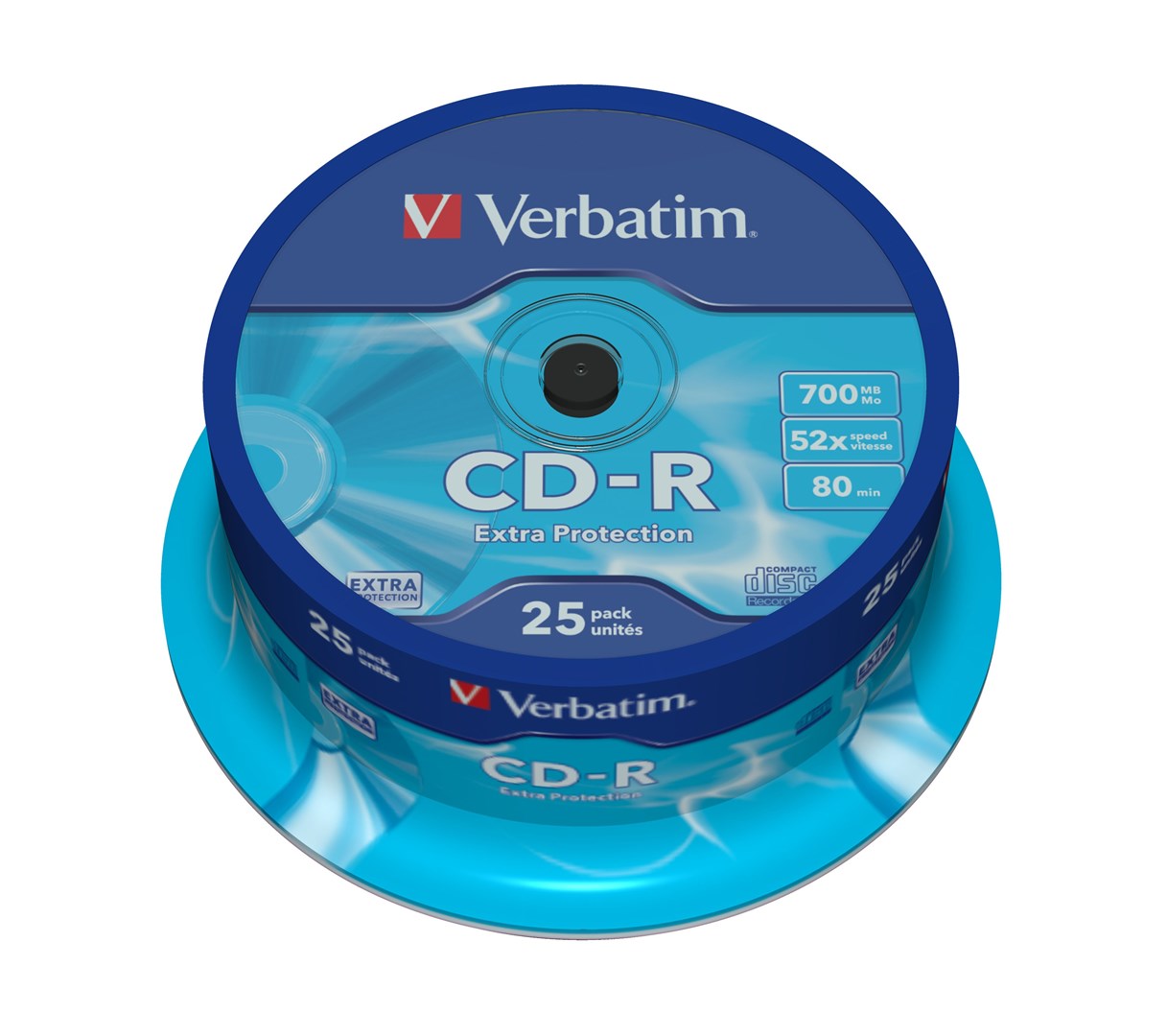 Verbatim CD-R Extra Protection 700 MB 25 kusů