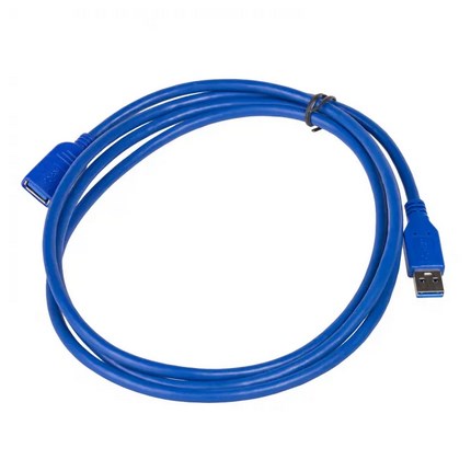 Akyga AK-USB-10 USB kabel 1,8 m USB 3.2 Gen 1 (3.1 Gen 1) USB A Modrá