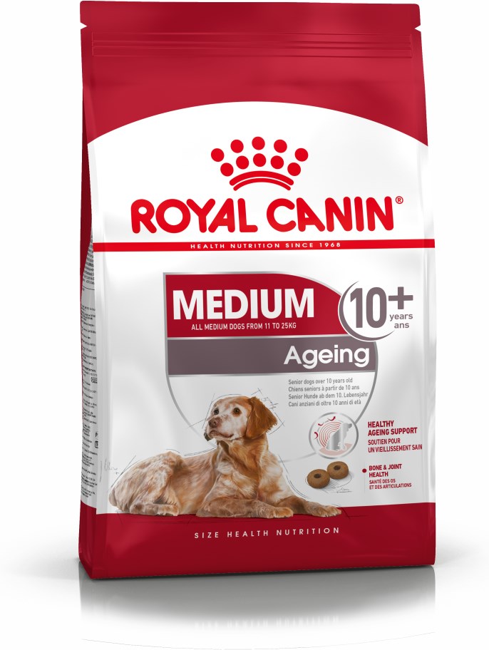 Royal Canin Medium Ageing 10+ 15 kg Senior Drůbež, Rýže