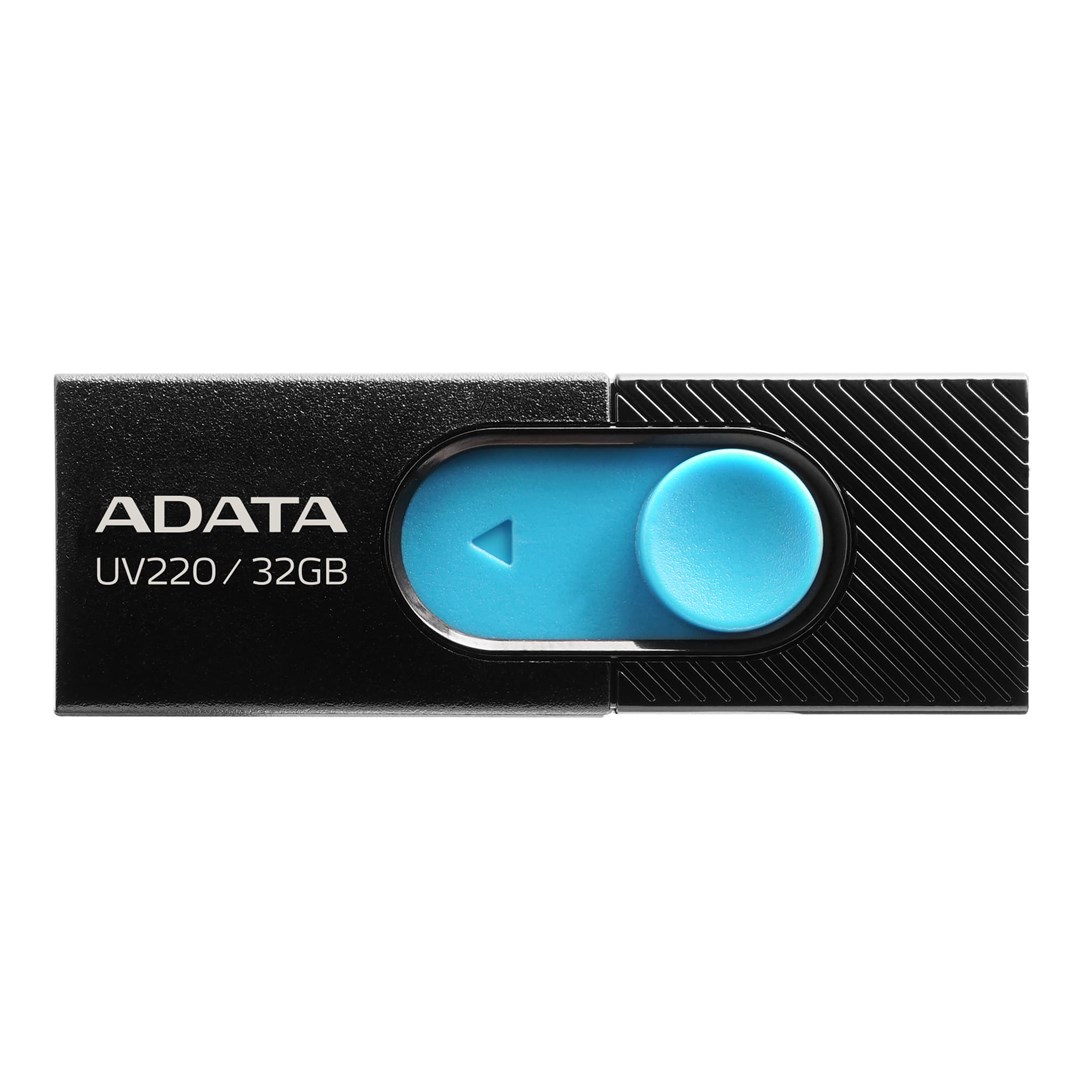 ADATA UV220 USB paměť 32 GB USB Typ-A 2.0 Černá, Modrá